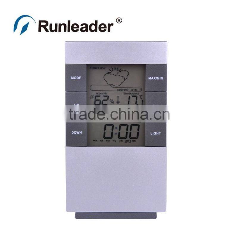 Digital LED Backlight Thermometer Hygrometer Temperature Humidity Meter