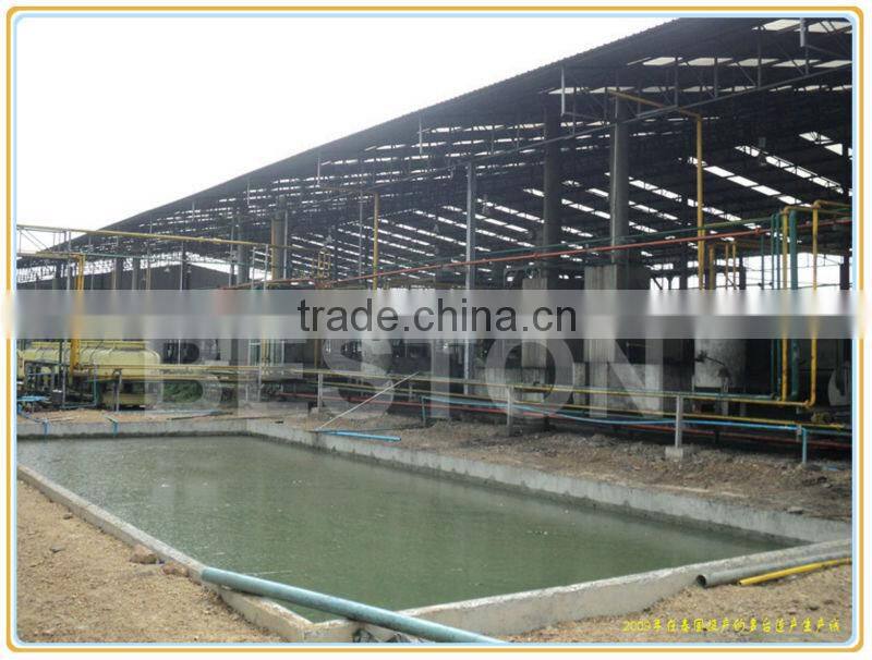 2015 newest waste tyre recycling to fuel plant for sale