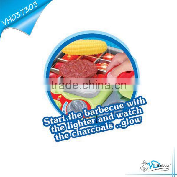 Sound Blue Barbecue Play Set Toys For Boy