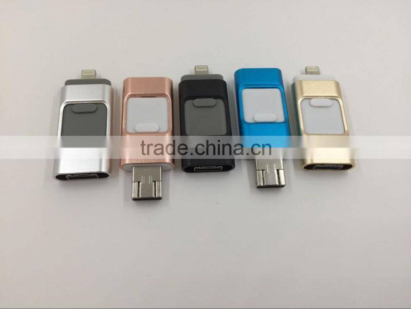 Smartphone otg flash drive 3 in 1 32gb