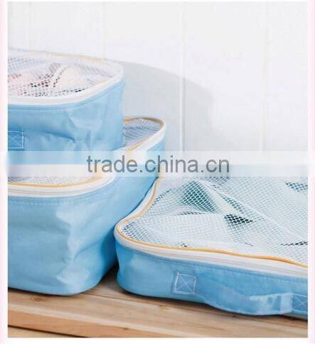 Wholesale 3 pcs 1 set travel clothing bag organizer bag