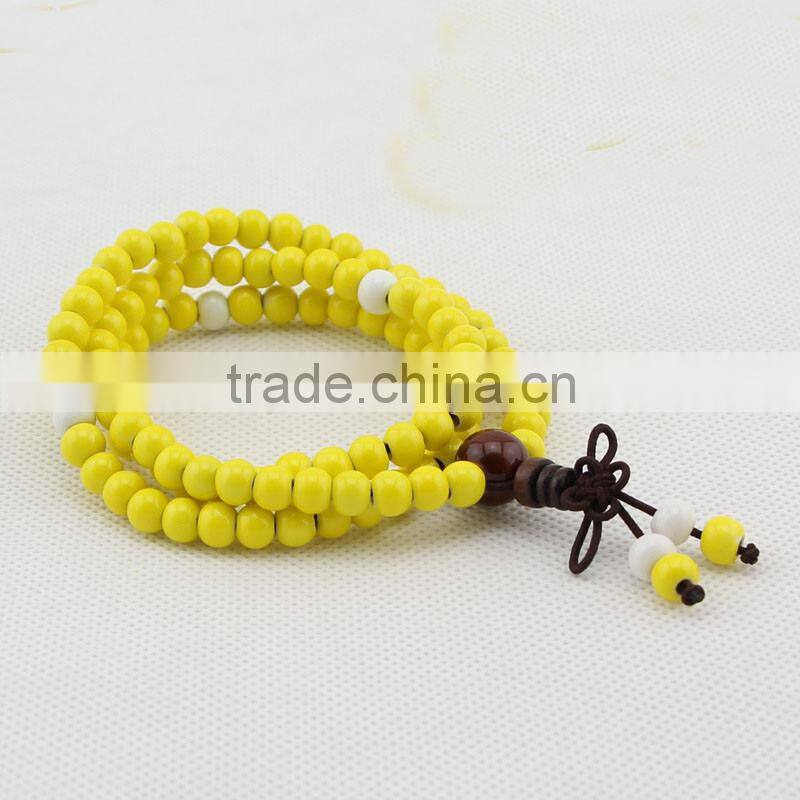Bracelet of Ceramic Fashion Unisex Porcelain mala prayer beads wholesale
