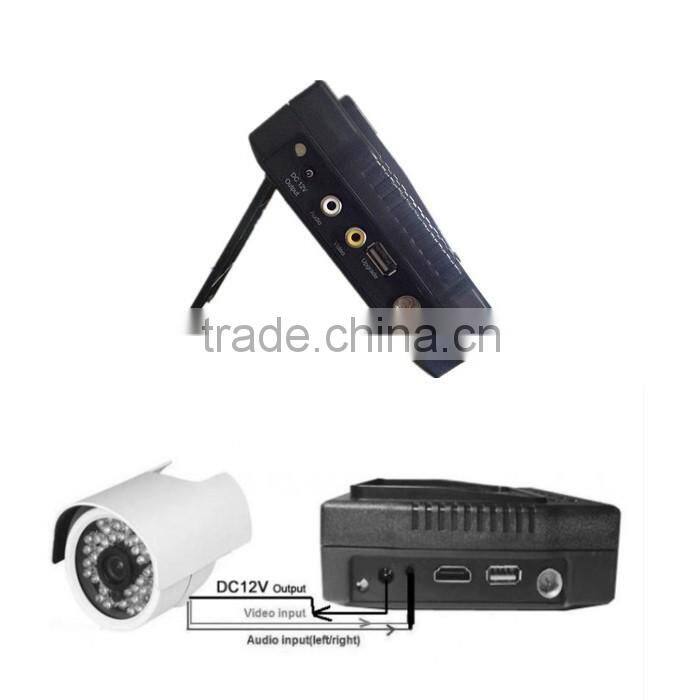 4.3Inch LCD Full HD Sat Finder Meter MPEG-2/MPEG-4 Signal & Video Play Support