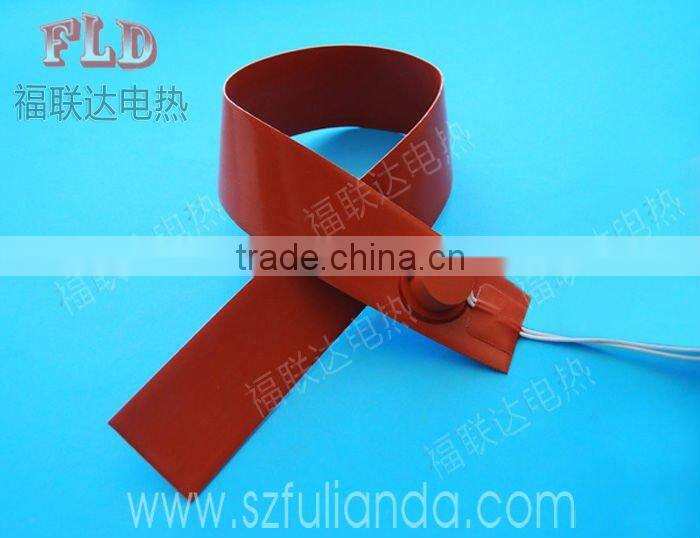 Customize 110v 115v 120v 220v 230v 240v 380v 400v silicone rubber heater hose with CE RoHS certification