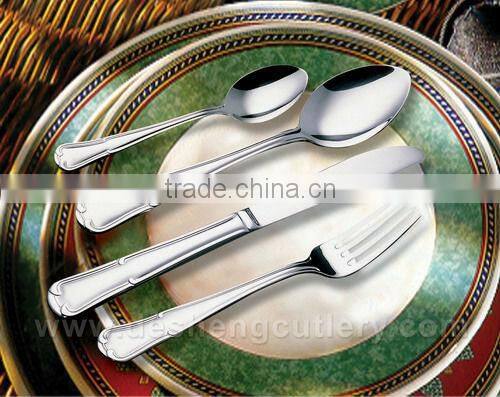 4/16/24pcs mirror polish 304 Stainless Steel Tableware