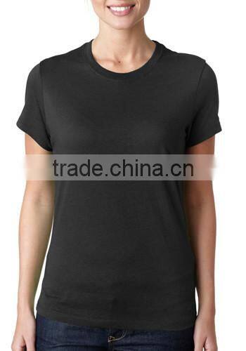 plain 95 cotton /5 elastane short sleeves t-shirt