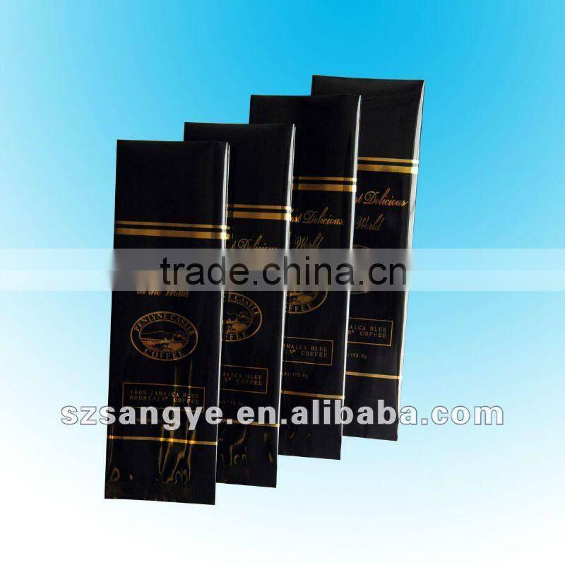 Wholesale Aluminium Foil Coffee Packaging Bags with Side Gusset