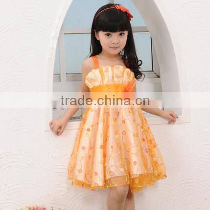 Fashion style high quality birthday dress for kids