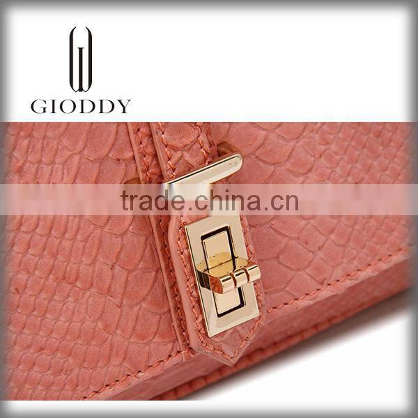 Gioddy hot selling fashion candy color shoulder bag