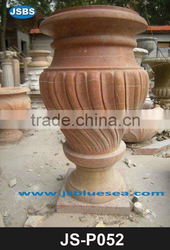 Antique marble planter