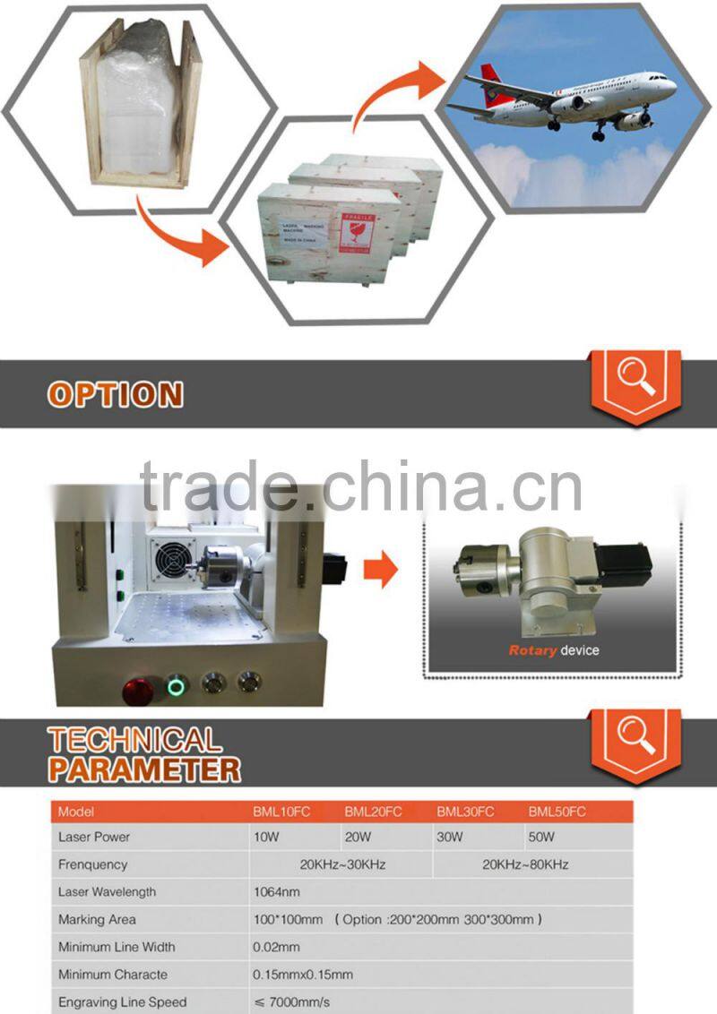 New fiber laser making machine with low price from Jinan Bodor