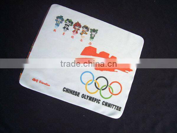 logo printing double side cleaning cloth