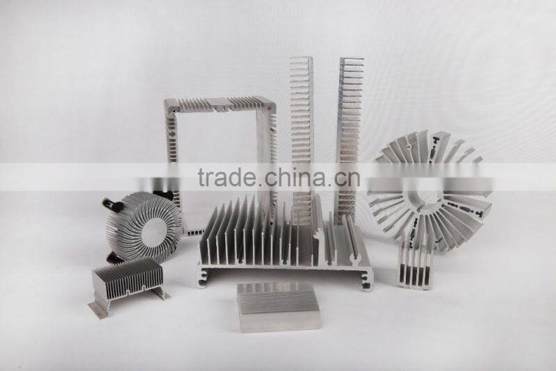 aluminium sunflower heatsink extrusions