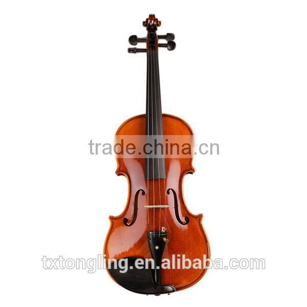 (TL004-3) High Quality Flamed Violin Painted Violins 4/4, 3/4