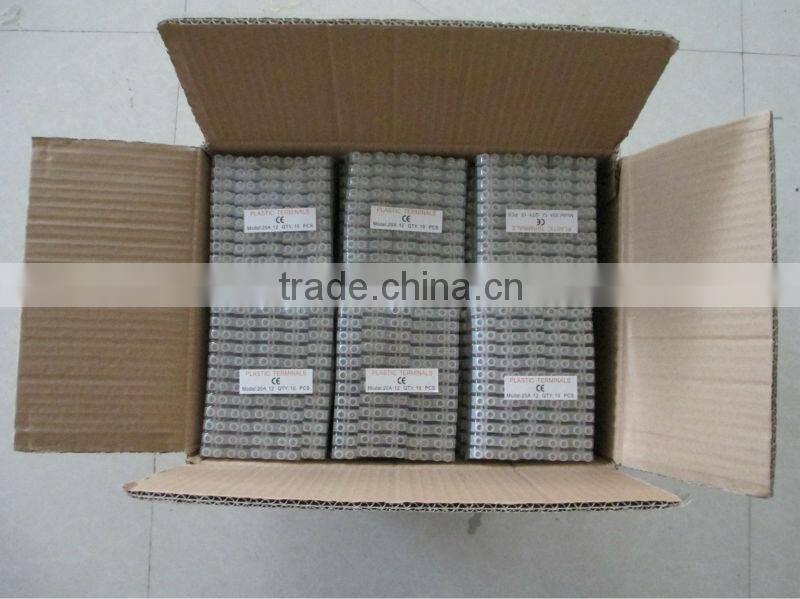 electrical wire transparent Terminal blocks connector strip(PE)