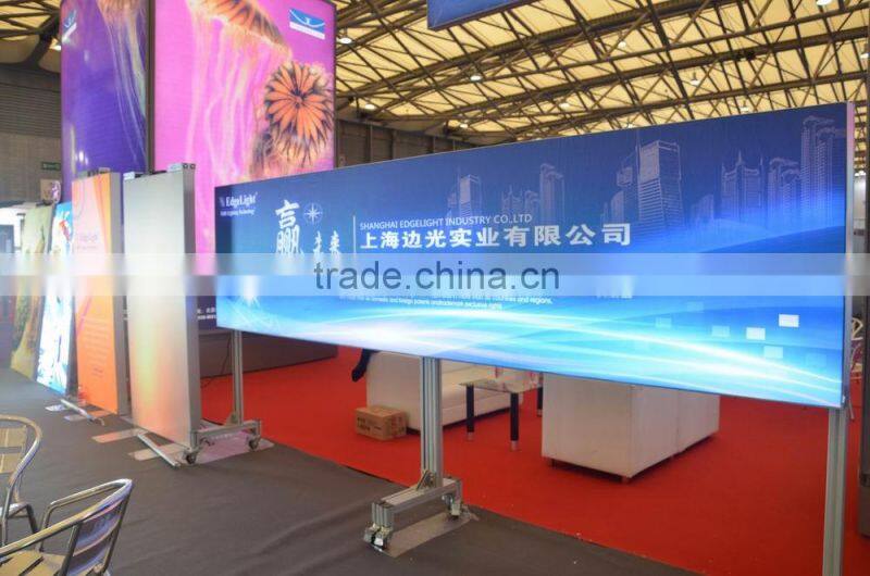 Edgelight dynamic Light box sign board advertising equipment new products 2015 innovative