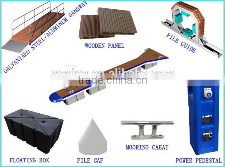 Marine Floating Dock Parts For Install