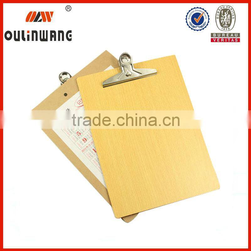 A4 hardcover clear file folder document holder