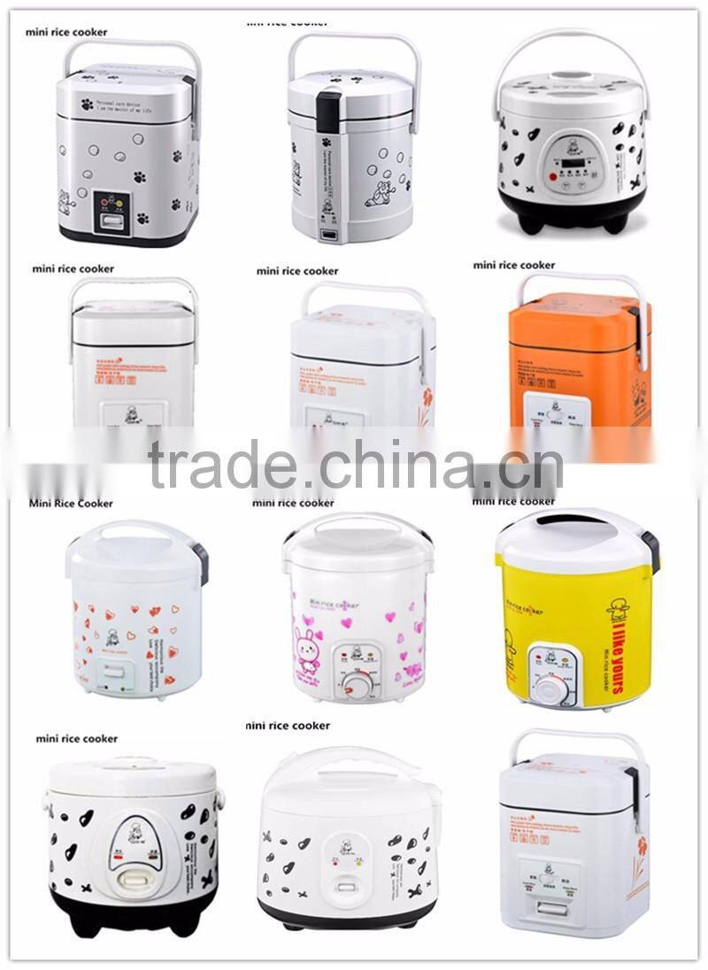 delicious meal by 1.2L fast cooking mini rice cooker