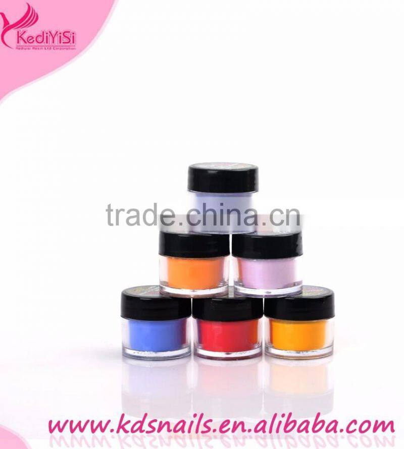 2016 Hot Nail Art sculpture Color Acrylic Powder For Nail
