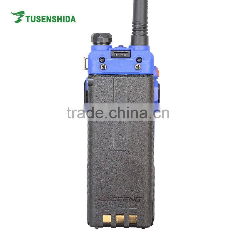 Factory sell long range extended 3800mAH battery ham mobile radio baofeng ham transceiver UV-5RA with blue color