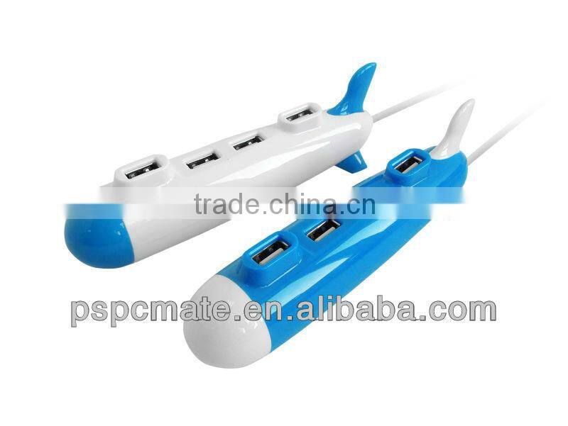 Best for Promotional Gift Air Plane USB 2.0 4-port Hub Driver