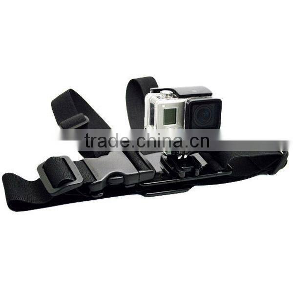 Mini Size Adjustable Belt Strap Junior Chesty with J-hook Bracket & Screw for GoPro Hero 4/3+/3