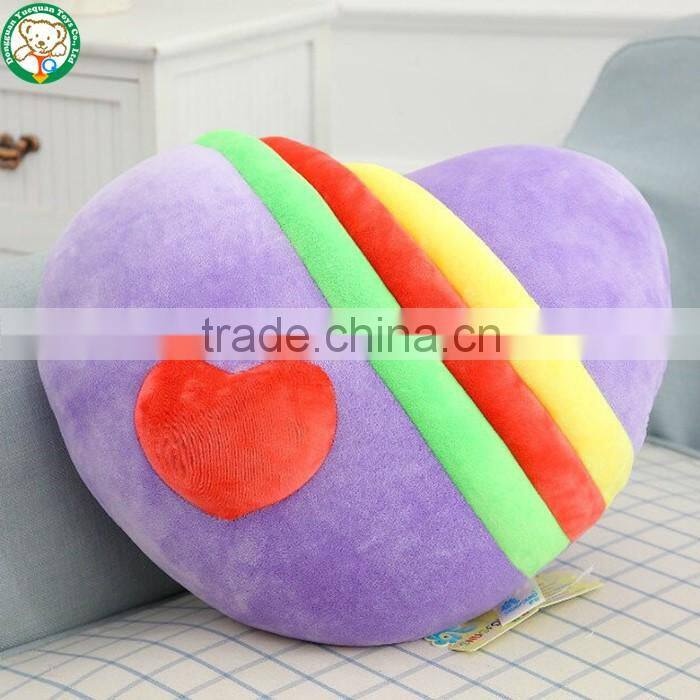 Wholesale stuffed valentine heart pillow