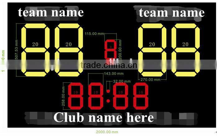 portable electronicled cricket digital used scoreboard for sale