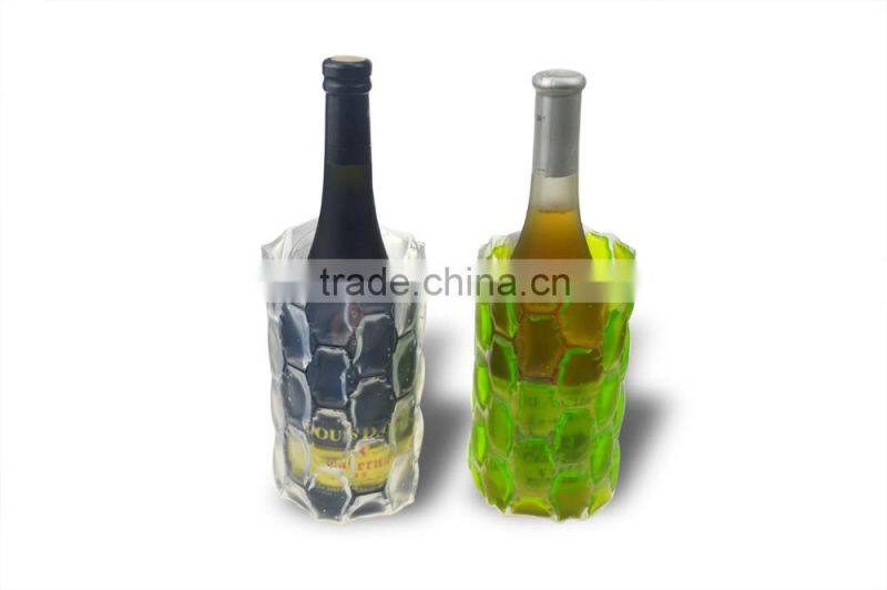 PVC Gel Material and Insulated Type Wine Remolded Cooler Wrap