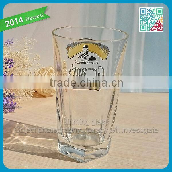 Whisky logo wine brand Print mixing drinks Glass rock beer glass multiple use Pint Glass drinking cup