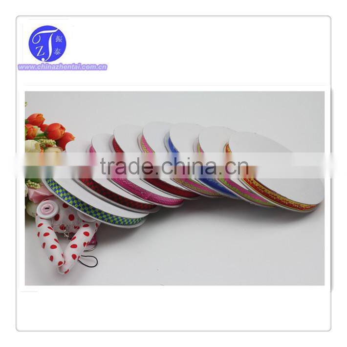 fashion organza ribbon with siver yarn ,decorative ribbon