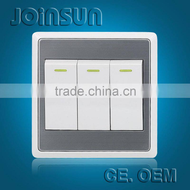 3 position push button switch