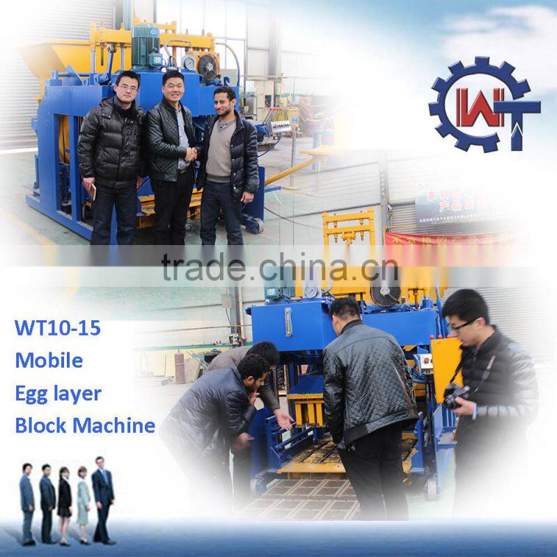 WANTE MACHINERY auto block machinery for building construction