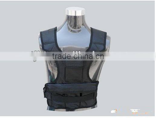 5-10kg JIBO adjustable bonded fabric Weight Vest for fitness training