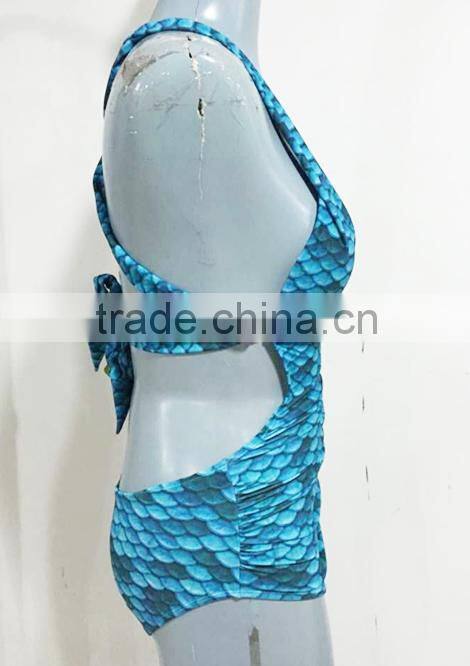 Hot Sale Open Sexy One piece Swimwear for Young Girl