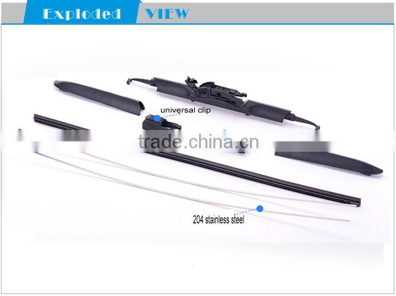 Hybrid wiper blade , Rubber strip wiper blade T190