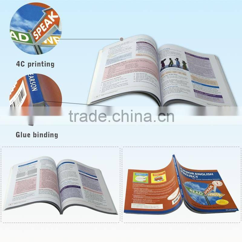 Book Printing Factory supply New Junior English Textbook Printing