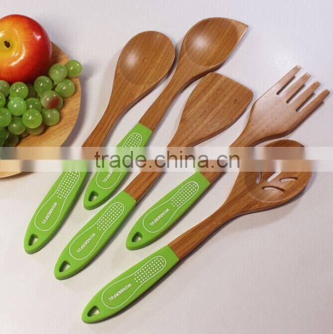 New style fashion mini wooden fork and spoon for kitchen