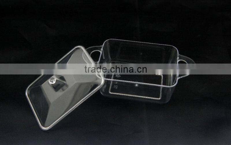 Food grade plastic plastic food packaging yogurt container /any color plastic container with lid