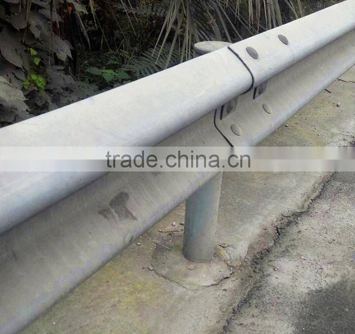 Hot rolled spraying plastics steel road guardrail,highway guardrail for sale