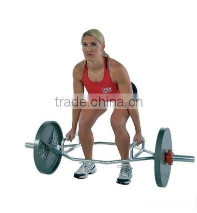 olympic crossfit black painting weightlifting hex trap bar