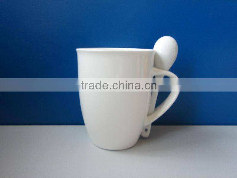 11oz white ceramic mug wholesales ceramic mug ring