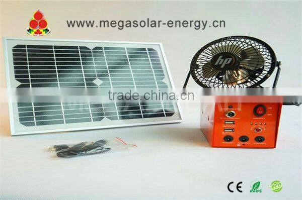 2016 portable 10w solar system for home lighting