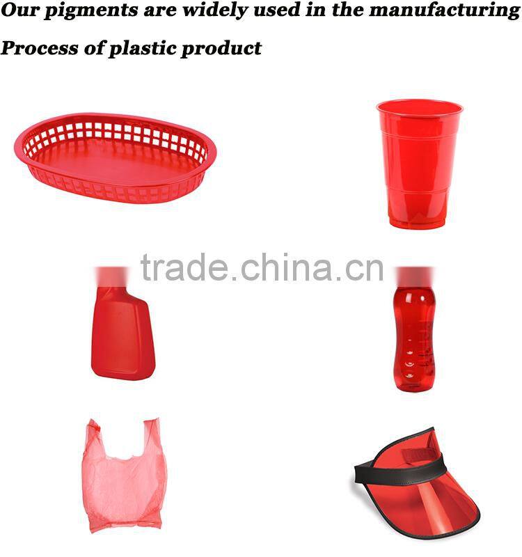 plastic stick bag / cup / bottle / chair / film Red color Masterbatch