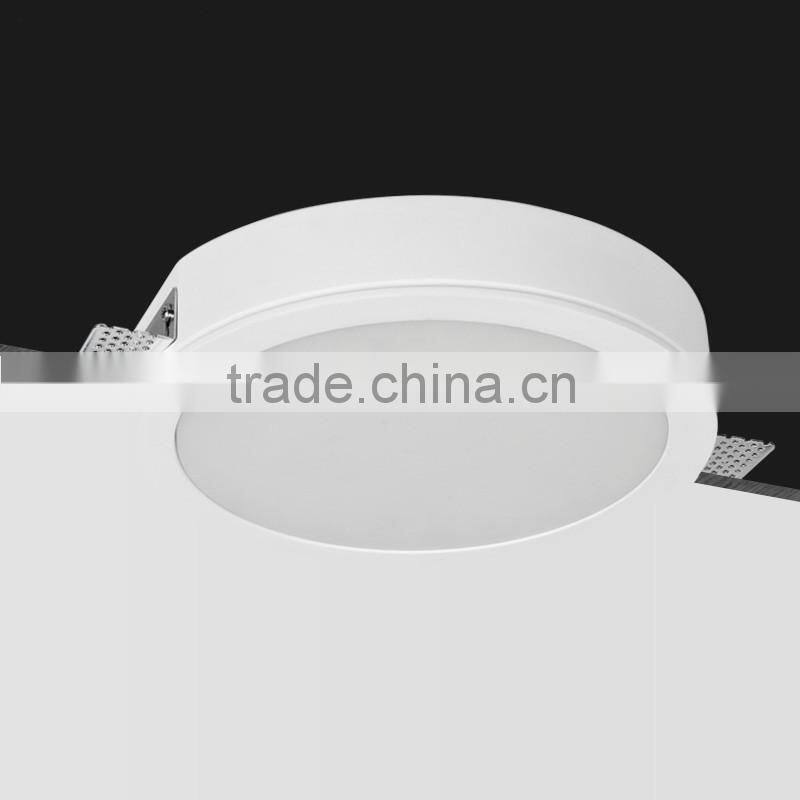 Indoor gypsum/plaster made LED recessed downlight 18W modern,contemporary,fashion,environment, european