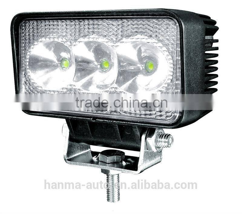9W square led work light.led driving light for truck,mining equipment and heavy-duty equipment