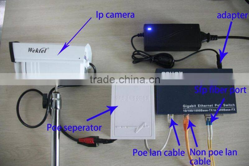 2 port switch poe 2 port fiber switch poe 100M 2 port switch poe