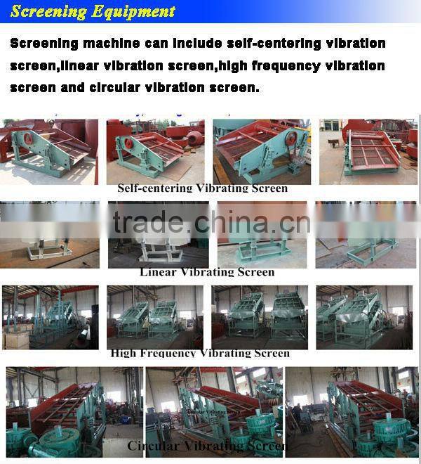 Circular Vibration Screen Process To Extract Gold
