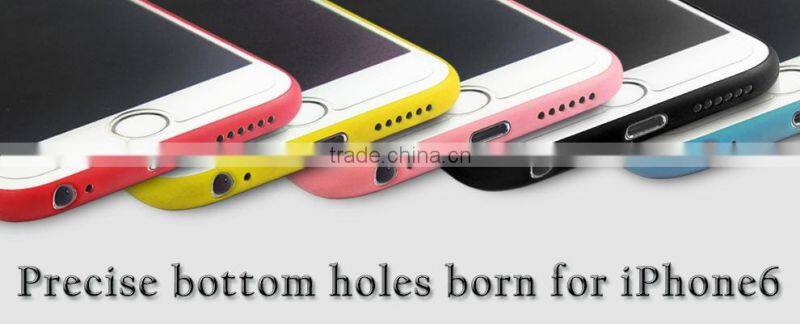 Simple style for apple iphone 6 case 4.7 inch, Ultra thin cover matte transparent pp for iPhone6/6s